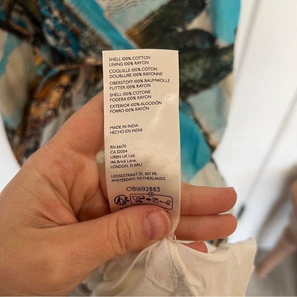 Anthropologie Maeve Printed Slip Dress - Picture 12 of 12